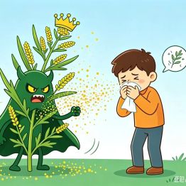 蒿草花粉“南下”，鼻炎再次发作？别把过敏性鼻炎当感冒