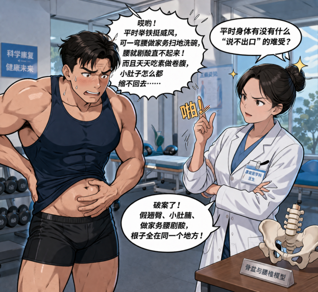 “网红翘臀”还是“骨盆前倾”?康复医生带你揭秘“假翘臀”真相