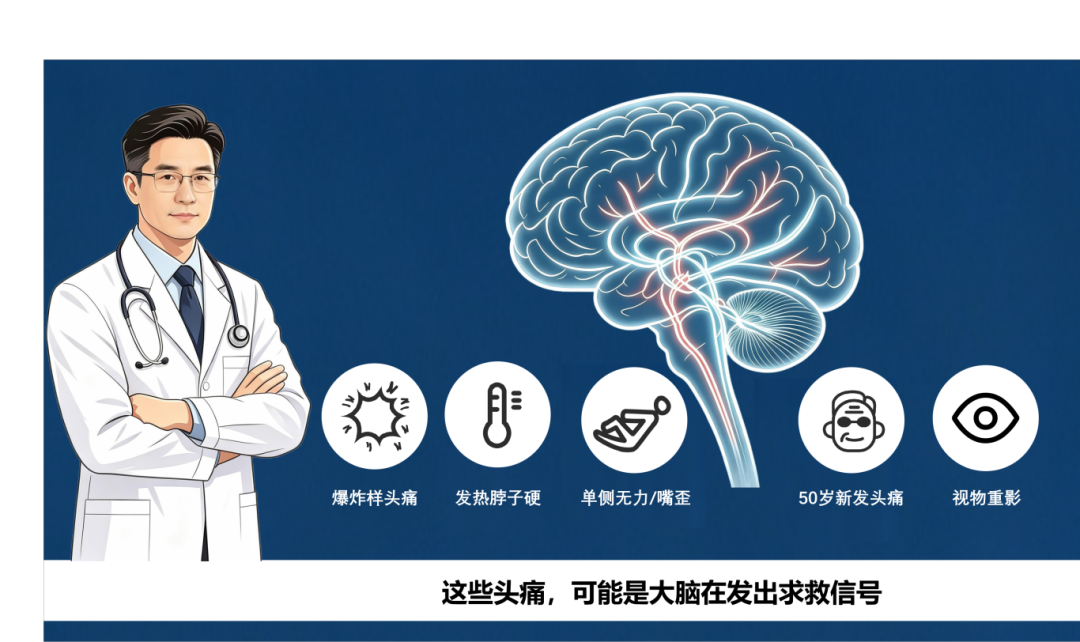 神经外科医生眼中的5种头痛,都是大脑在喊“救命”