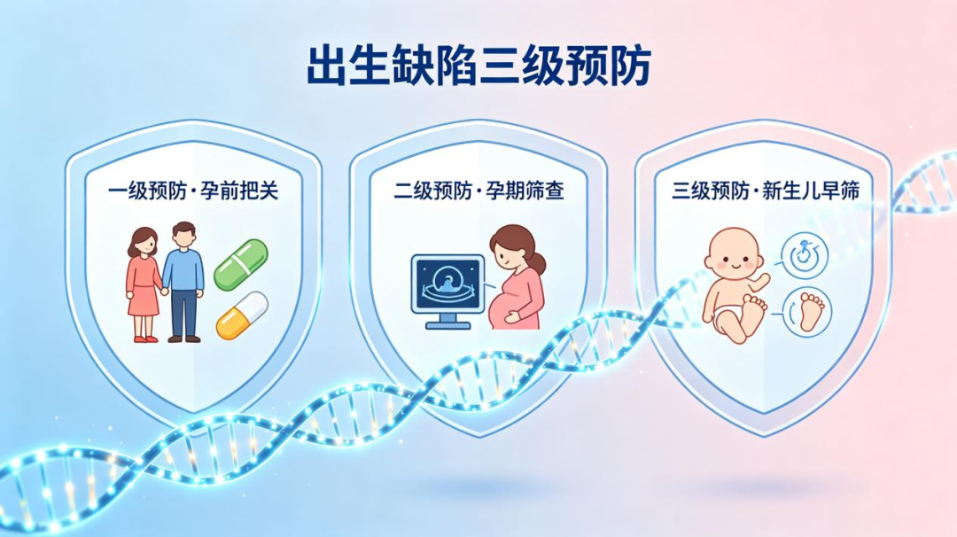 科技赋能出生缺陷防治服务|读懂三级预防,把好生命第一关