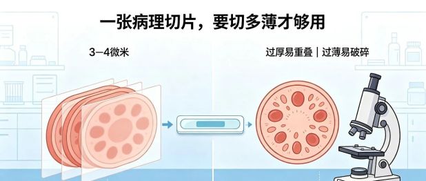 一张病理切片，要切多薄才够用？