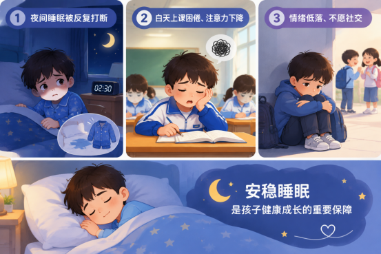 新学期,告别夜间遗尿,让孩子安心睡、踏实学