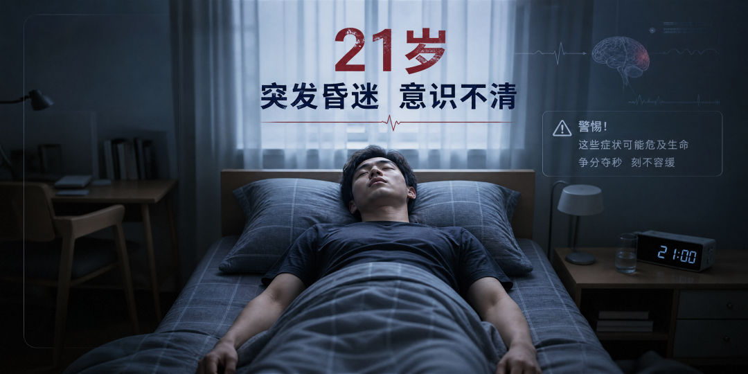 21岁小伙突发脑出血,命悬一线!复合手术室“一站式”精准救治,化险为夷