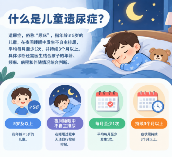 新学期,告别夜间遗尿,让孩子安心睡、踏实学