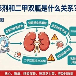 做心脏检查，为什么要停用二甲双胍？