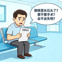 查出“眼结石”就要挑掉？错！这3个误区很多人还在犯