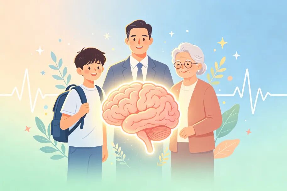 中国脑健康日 | 脑健康，从来不是“老了以后再说”的事!