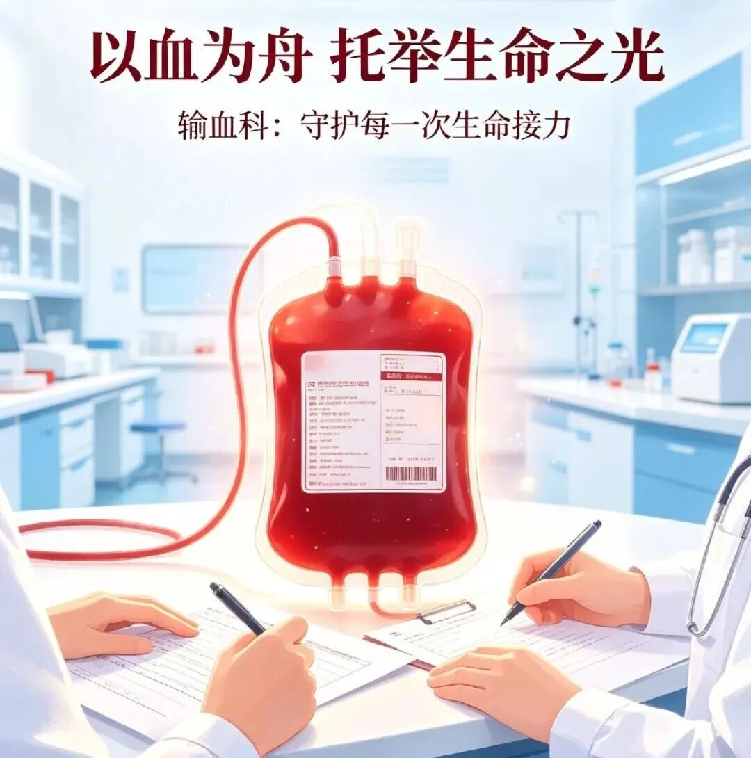以血为舟,托举生命之光