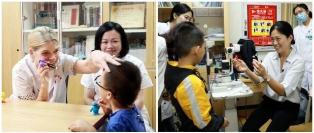 美国杜克大学小儿眼科专家到访我院开展深度学术交流