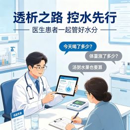 透析之路，控水先行｜血透肾友如何科学控水