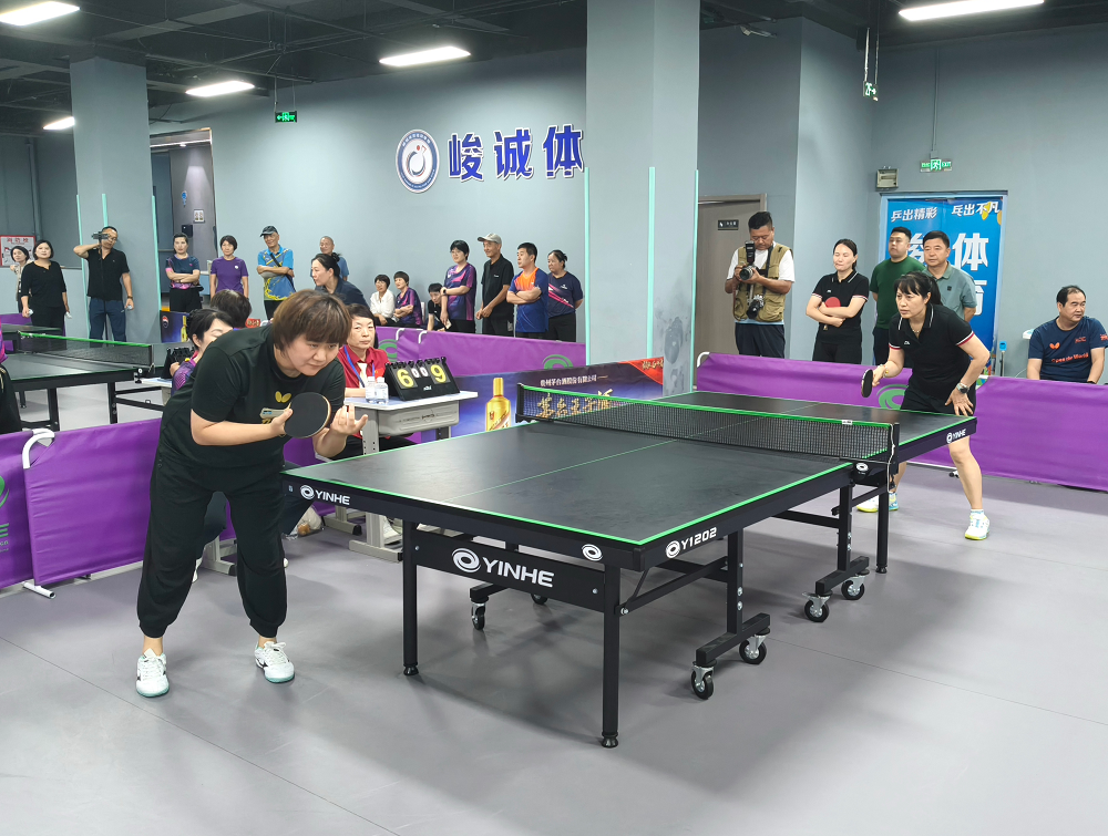 挥拍逐梦赛场 奋进实干担当——区卫生健康委代表队斩获“泰和杯”职工乒乓球比赛优异成绩