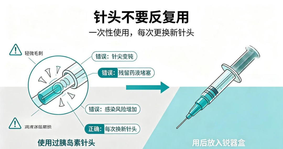 胰岛素注射的六个细节,很多糖尿病患者都做错了