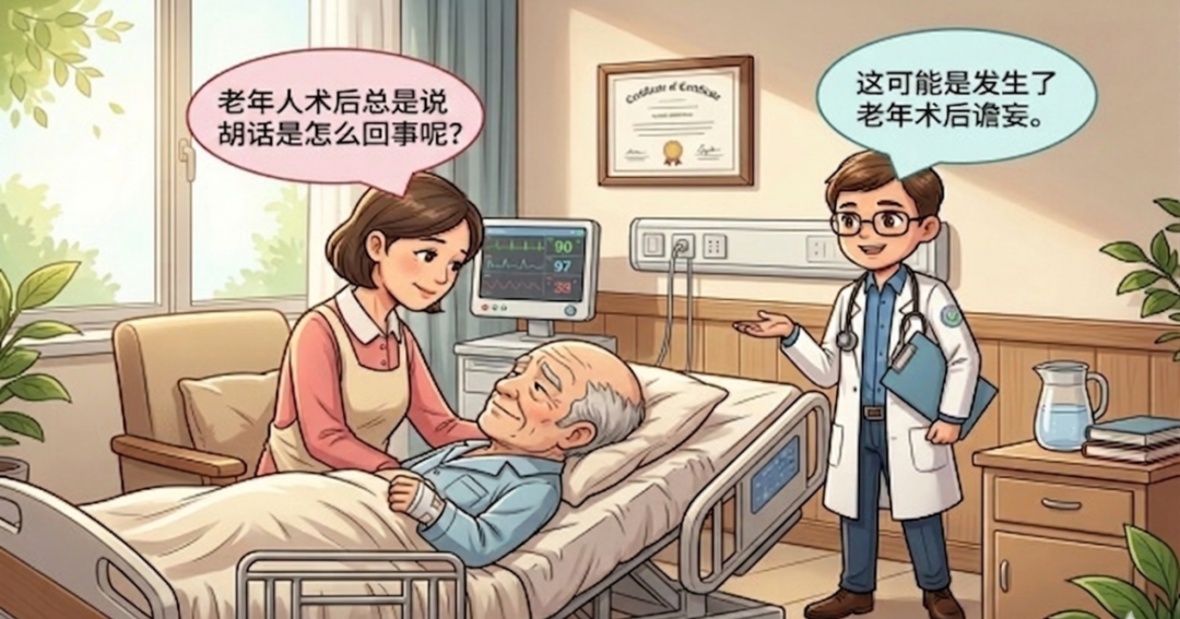 【科普】这是怎么了:高龄患者骨科手术后说胡话?