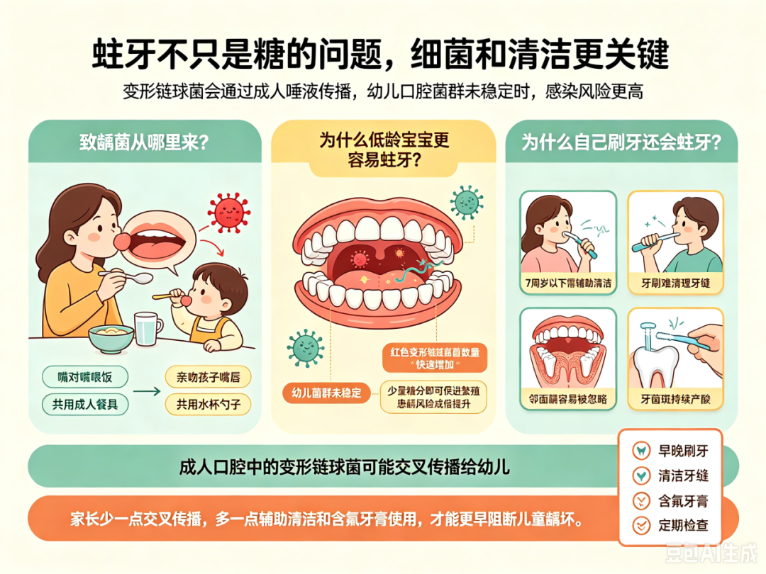 5岁娃20颗蛀牙！ 龋齿“元凶”不只是糖，还有“它们”