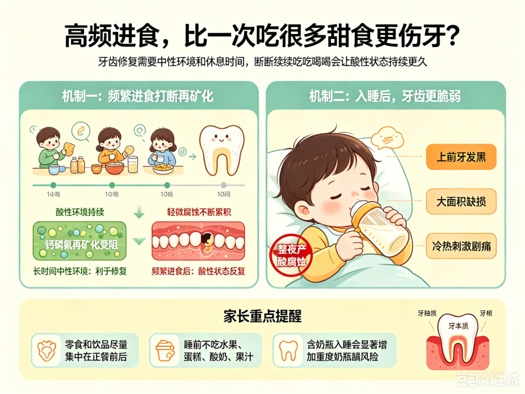5岁娃20颗蛀牙！ 龋齿“元凶”不只是糖，还有“它们”