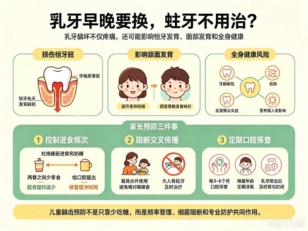 5岁娃20颗蛀牙！ 龋齿“元凶”不只是糖，还有“它们”