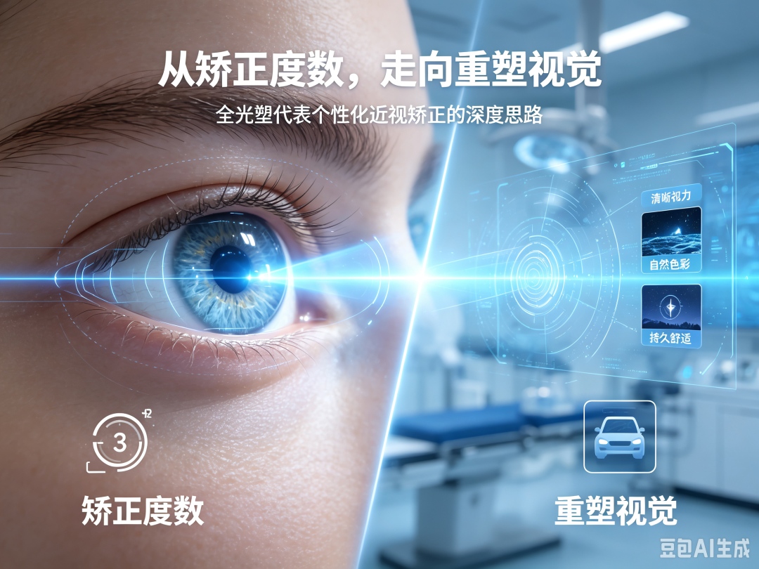 当近视手术学会“3D建模”:全光塑如何重新定义“看清”的标准