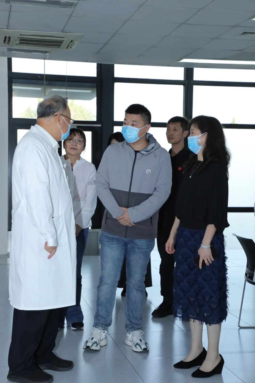 北京陆道培血液病医院开展中秋&国庆双节前安全大检查,筑牢安全防线