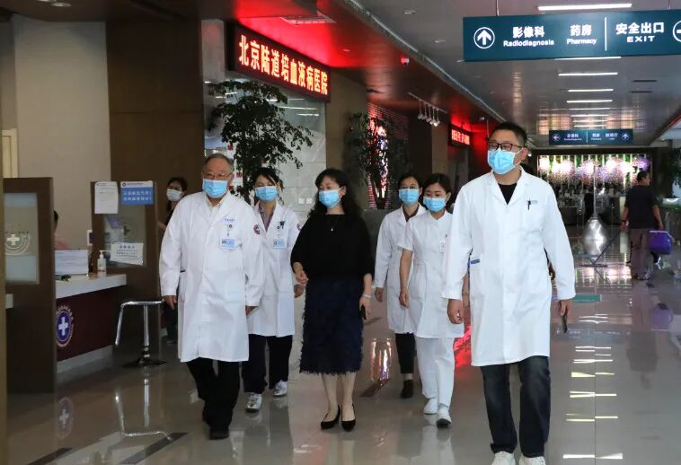 北京陆道培血液病医院开展中秋&国庆双节前安全大检查,筑牢安全防线