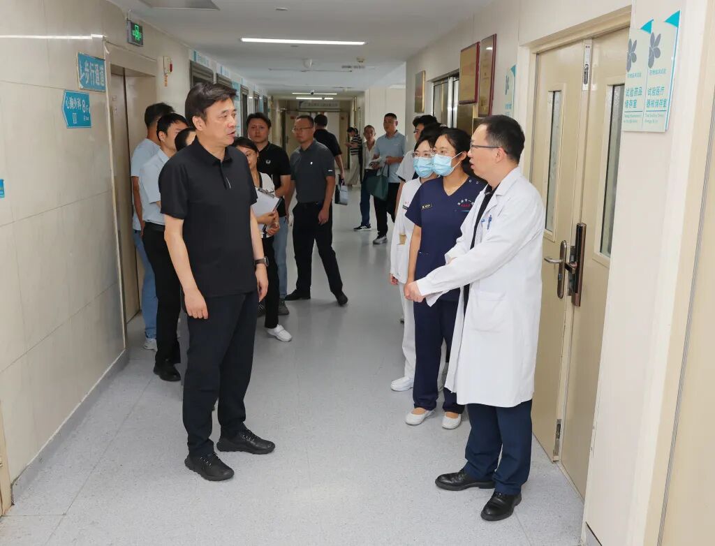 筑牢安全防线 护航平安假期 淮安市一院开展节前安全检查