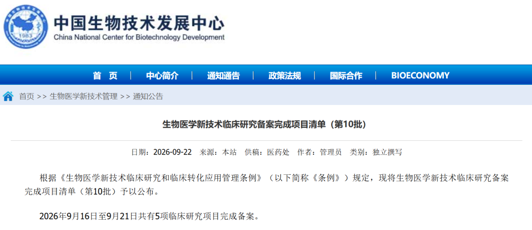 喜报|广西首个!广西医科大学第一附属医院获批生物医学新技术临床研究项目备案