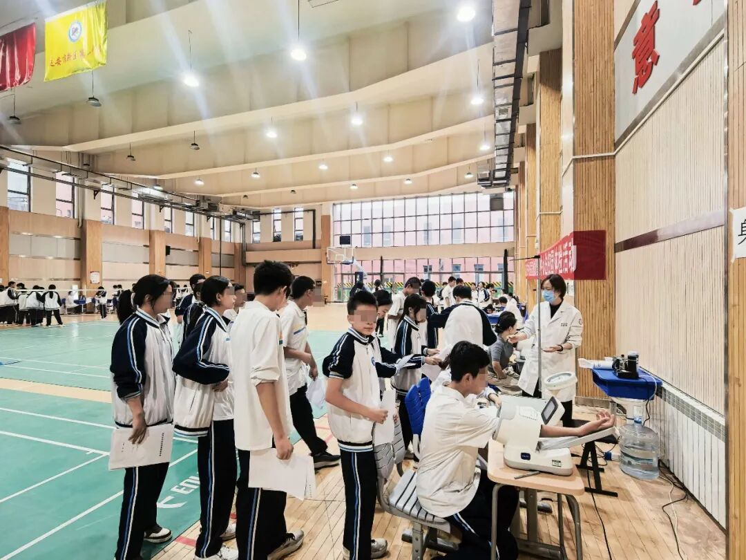 【暖心入校园 健康护成长】健康管理中心上门体检,护航学子新学期
