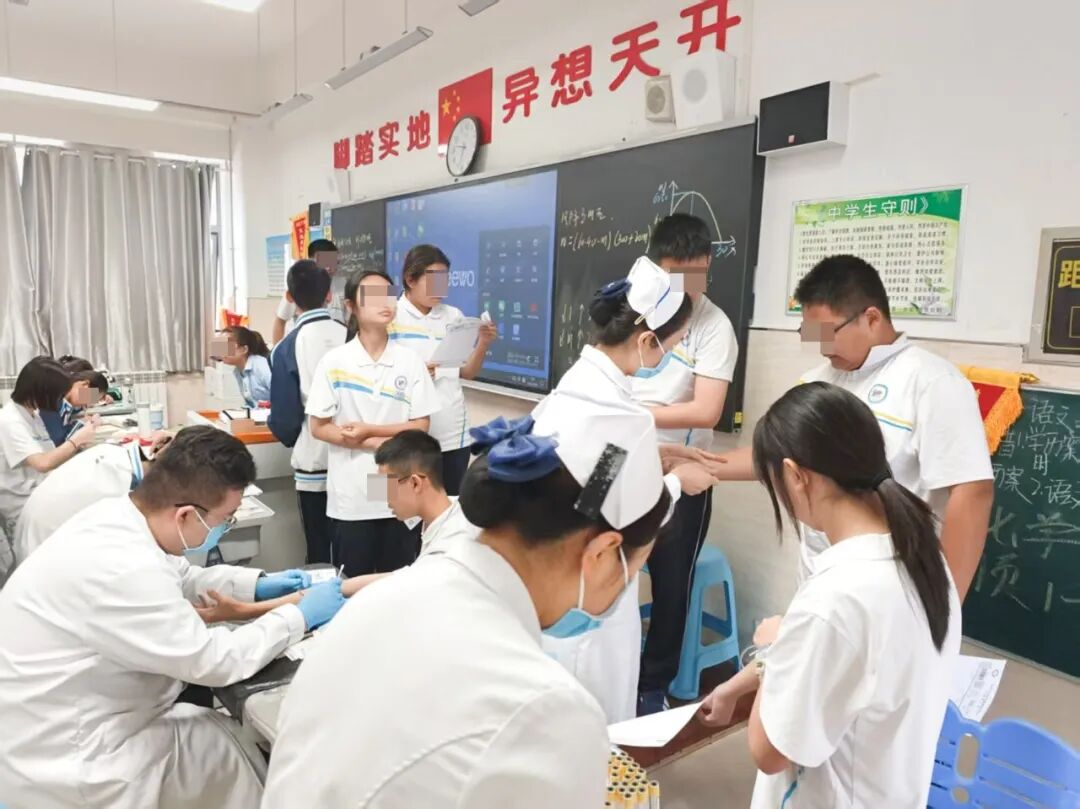 【暖心入校园 健康护成长】健康管理中心上门体检,护航学子新学期