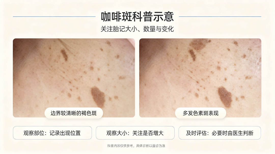 医学科普 | 孩子身上多发咖啡斑要警惕！
