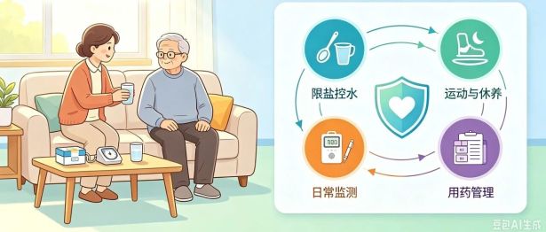 【科普】心衰出院总反复？居家护心四大基石得夯实