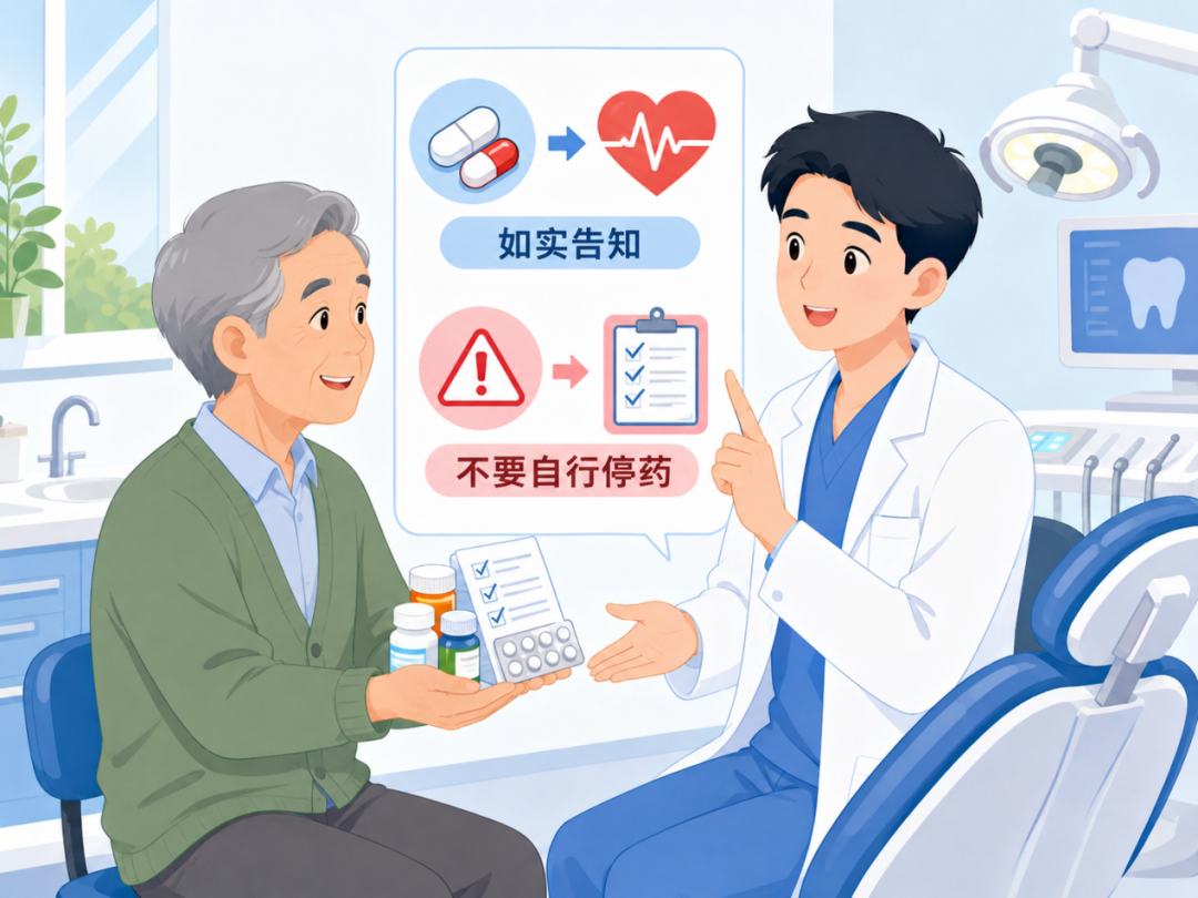 高血压、糖尿病、心脏病患者,做牙周治疗前一定要知道这几件事