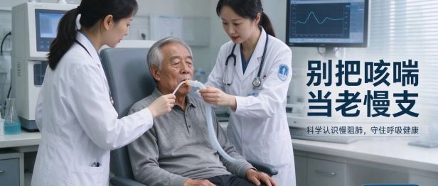 把咳喘当"老慢支" | 科学认识慢阻肺，守住呼吸健康