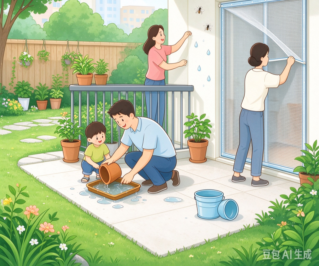 【重要提醒】做好防蚊灭蚊 严防蚊媒传染病