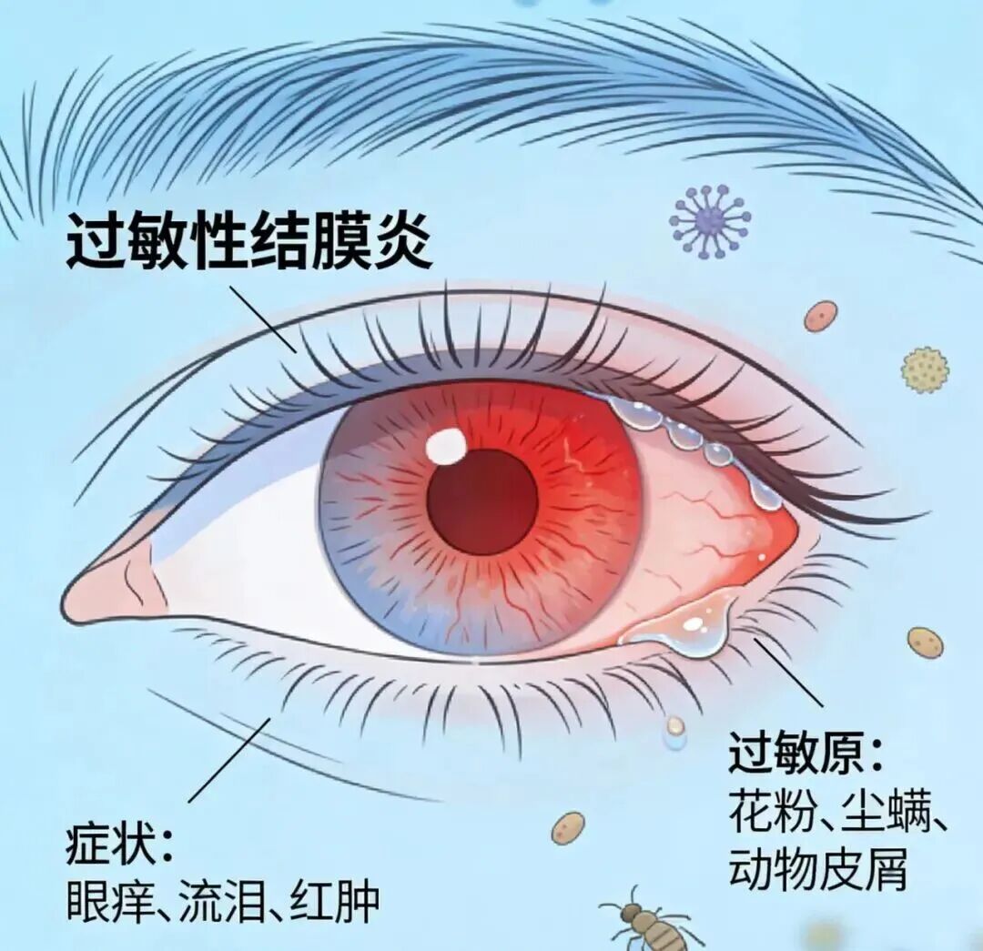 眼痒别乱揉 警惕过敏性结膜炎