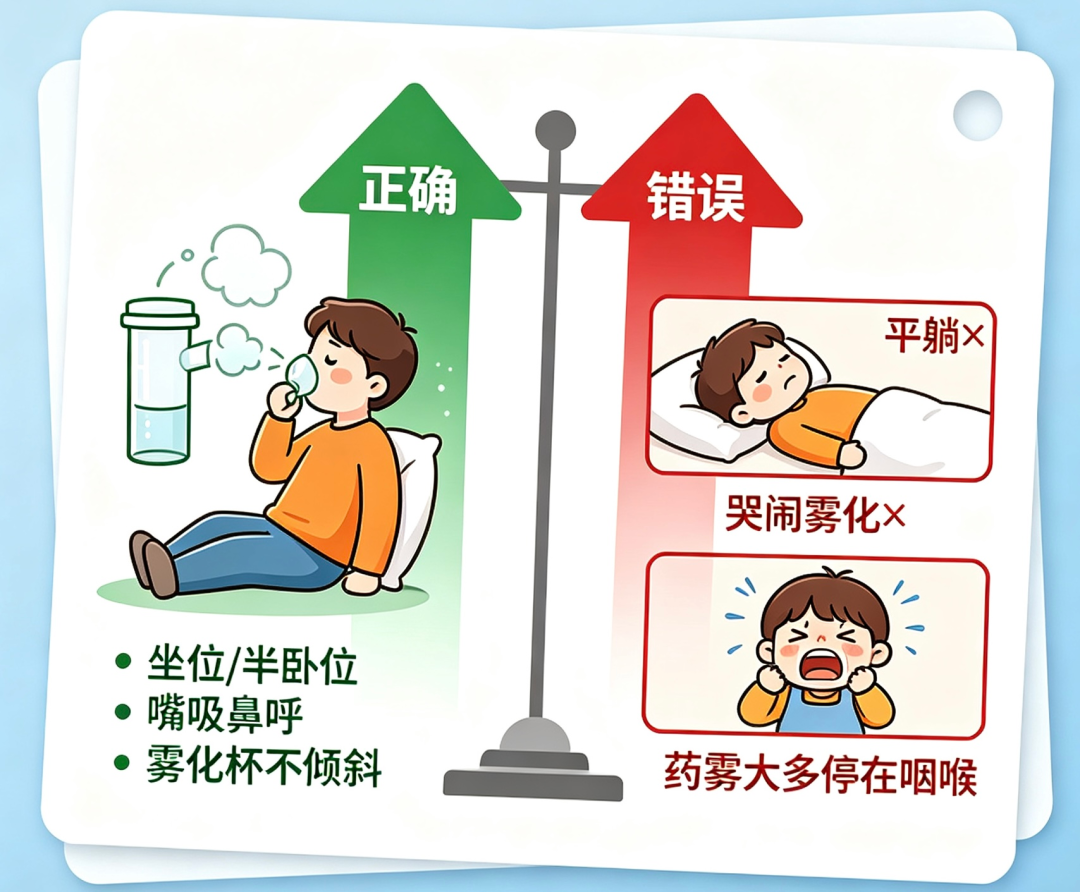 用同样的雾化药,效果相差大?答案也许在雾化的各环节里| 内科系统常见慢病防治护理科普专栏㉘