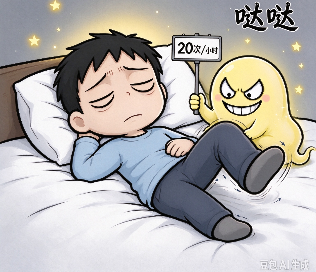 深夜双腿"闹鬼",监控拍下了"铁证"