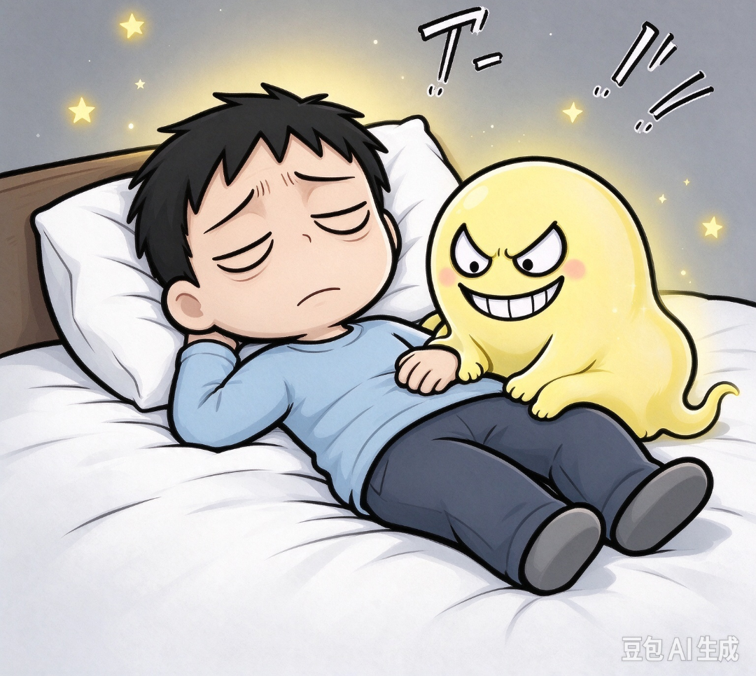 深夜双腿"闹鬼",监控拍下了"铁证"