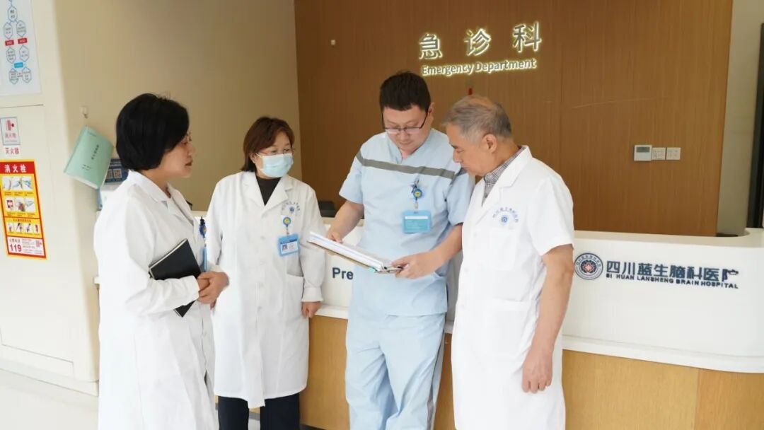 牢筑安全防线 守护平安国庆丨四川蓝生脑科医院开展国庆节前安全生产大检查