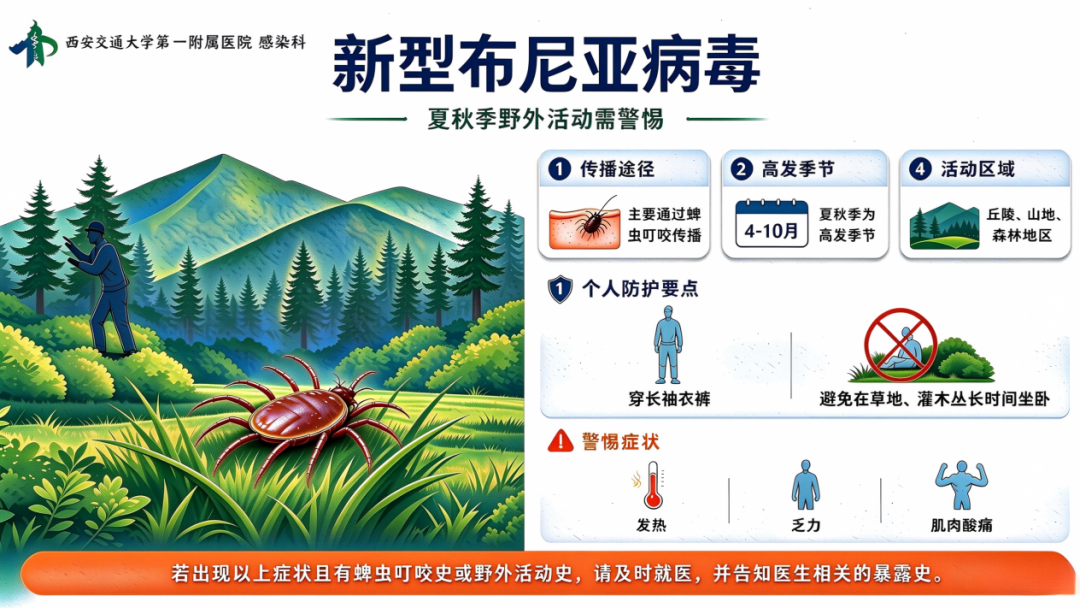这种虫咬需警惕!感染科成功救治1例危重新型布尼亚病毒感染患者