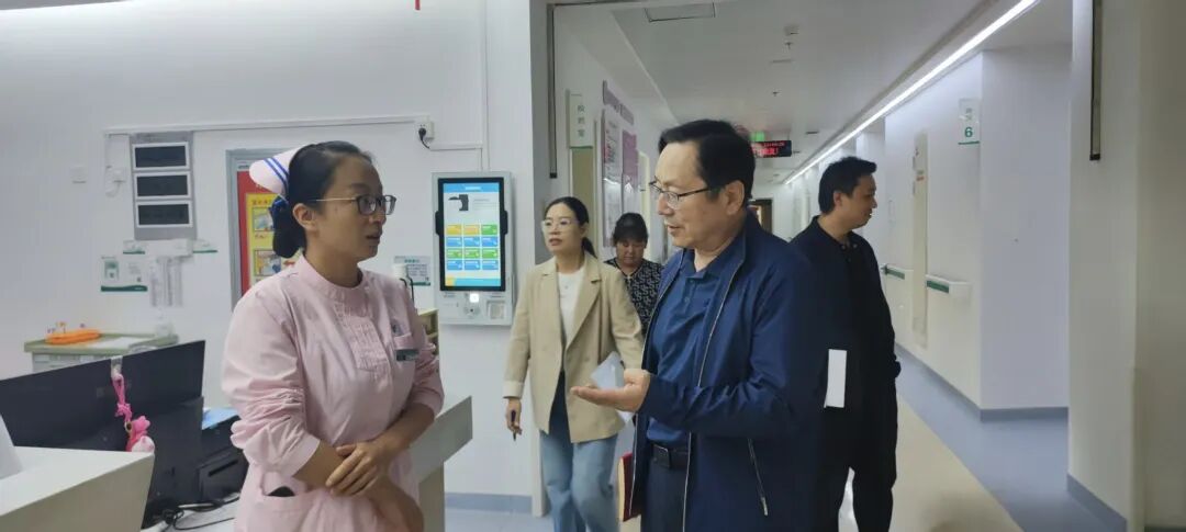 【医院动态】 医院国庆节前行政大查房，织密安全防护网