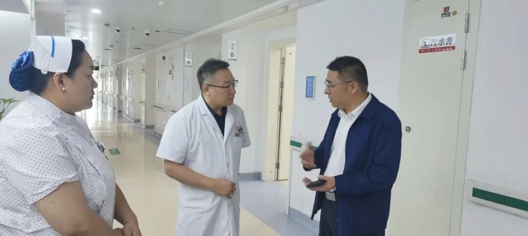 【医院动态】 医院国庆节前行政大查房，织密安全防护网