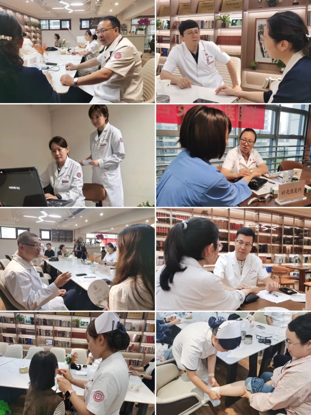 西安市中医医院赴西安市人民检察院开展“健康进机关”公益义诊活动
