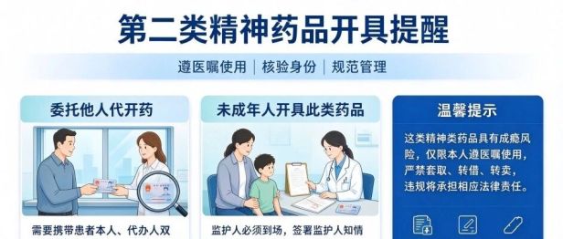 【人医服务】重要提醒：10月1日起，第二类精神药品开药、取药执行新规！