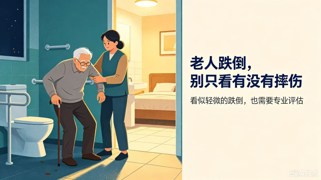 中山医声 | 老人跌倒没摔伤就是小事?千万别被“没事”骗了