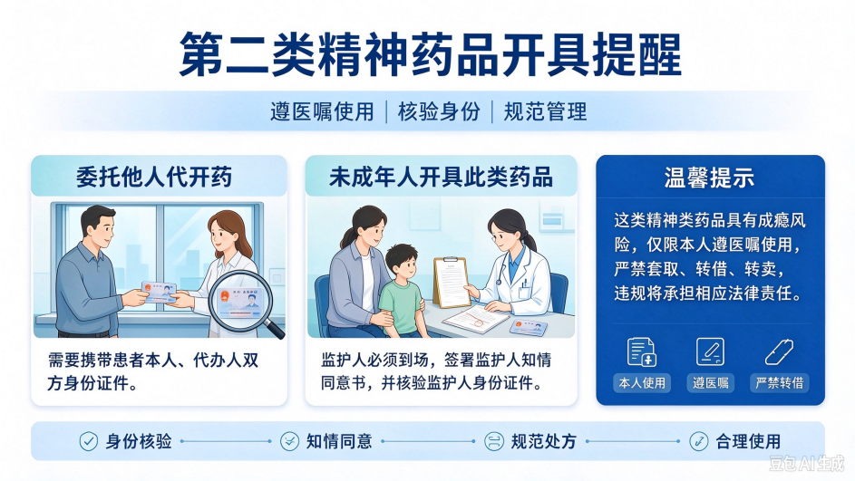 【人医服务】重要提醒：10月1日起，第二类精神药品开药、取药执行新规！