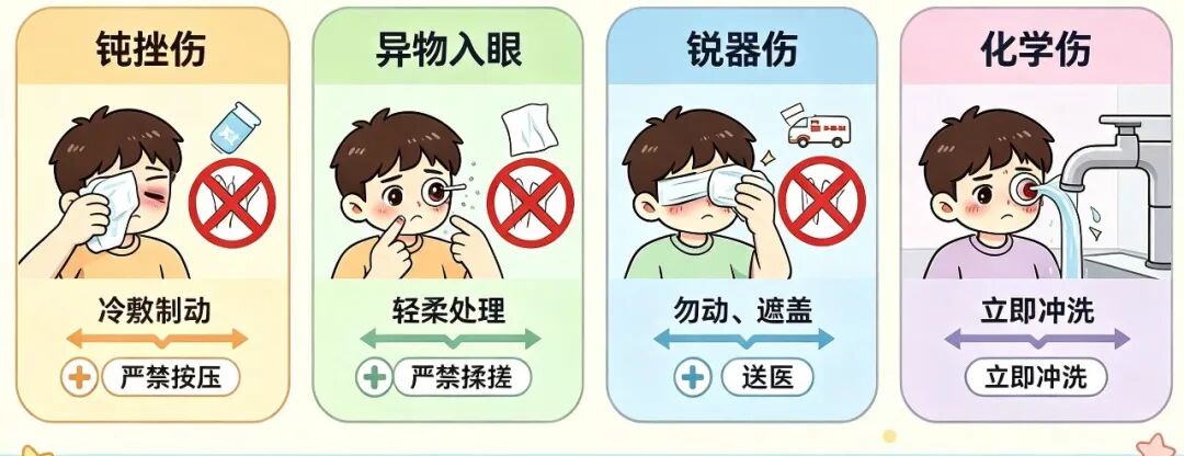 假期眼睛被误伤？眼外伤急救与处理指南！