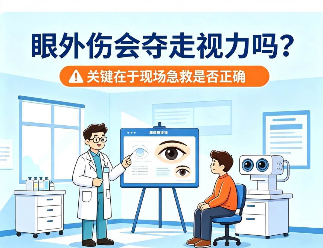 假期眼睛被误伤？眼外伤急救与处理指南！