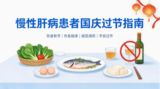国庆特辑|慢性肝病患者过节攻略:聚餐、出行、熬夜,这些坑千万别踩!