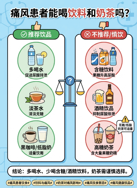 每天2杯甜饮料,痛风风险+85%? 你的“快乐水”正在悄悄伤关节