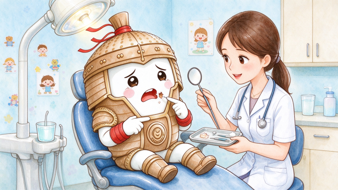 补牙 “补丁” 掉啦!儿童蛀牙应急处理+二次修复全攻略~