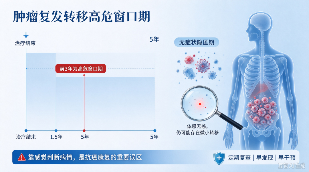 抗癌胜利不等于高枕无忧，定期复查才是康复的底线